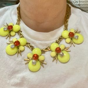 Yellow Statement Necklace